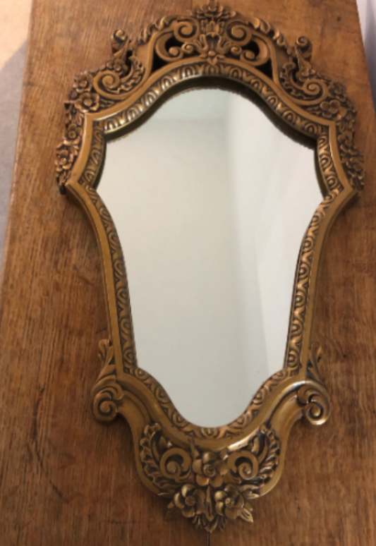 Vintage E-GOMME ROCOCO Gold Ornate Wall Mirror Marshall Walker Antique & Vintage Furniture